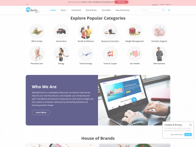 mydailychoice.com snapshot