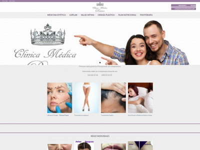 clinicamedicareino.com snapshot