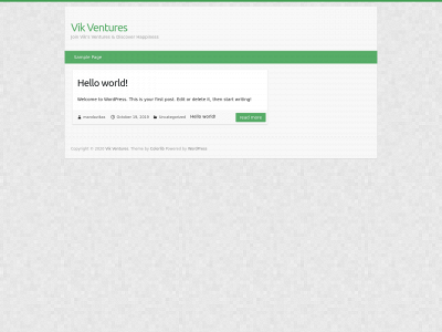 vikventures.com snapshot
