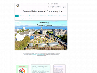 broomhillhub.org.uk snapshot