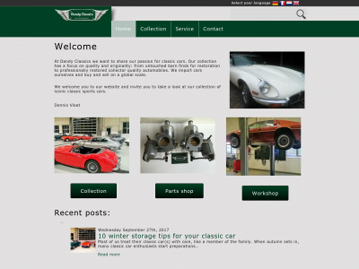 dandyclassics.com snapshot