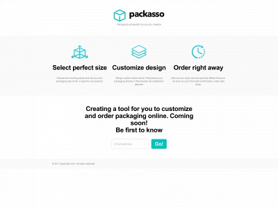 packasso.com snapshot