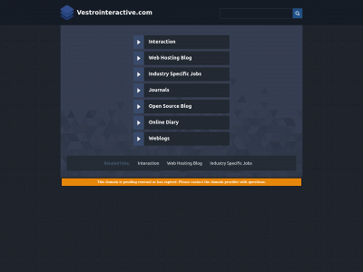 vestrointeractive.com snapshot