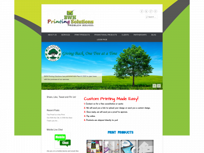 bwhprinting.com snapshot