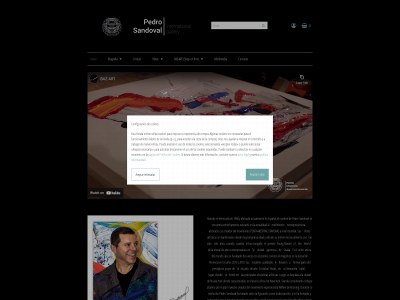 pedrosandovalart.es snapshot