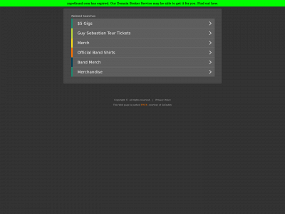 zapetband.com snapshot