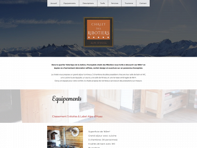 chaletdesribotiers.fr snapshot
