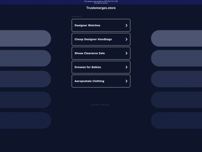 trustemerges.store snapshot