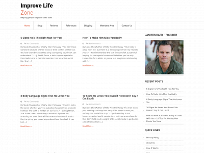 improvelifezone.com snapshot