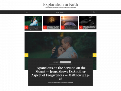 explorationinfaith.com snapshot