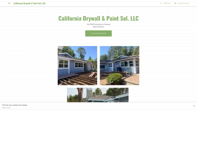 ca-drywall.business.site snapshot