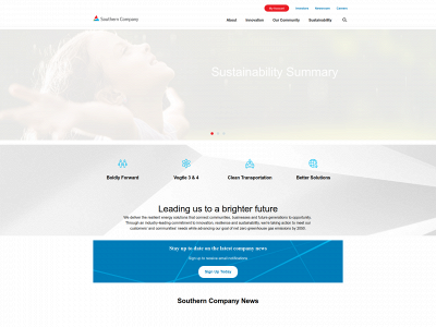 southernscompany.com snapshot