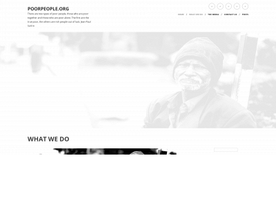 poorpeople.org snapshot