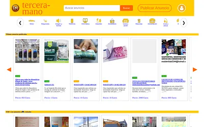 tercera-mano.com snapshot