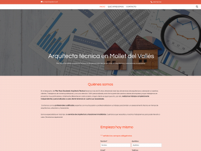 www.arquitectatecnicapilarroyo.com snapshot