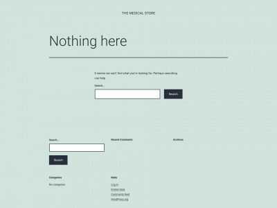 themedicalstore.store snapshot