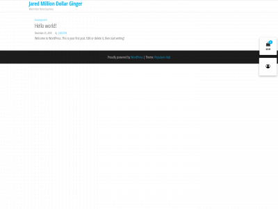 jaredmilliondollarginger.com snapshot