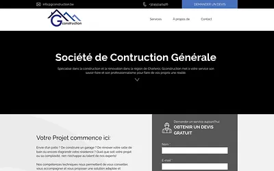 gconstruction.be snapshot