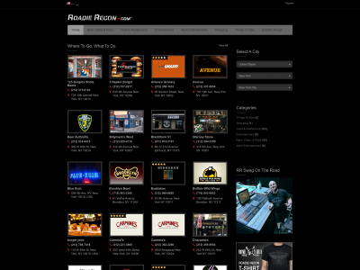 roadierecon.com snapshot