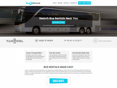 busrental.net snapshot