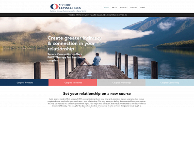 secureconnectionsretreats.com snapshot
