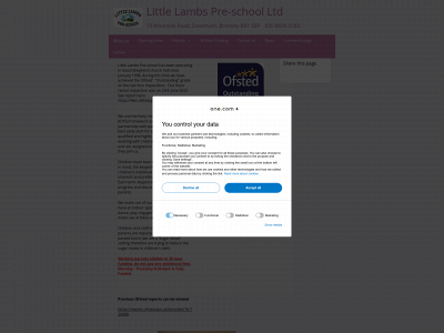 littlelambspre-school.co.uk snapshot