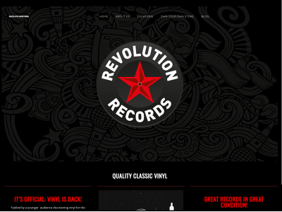 revolution-records.com snapshot