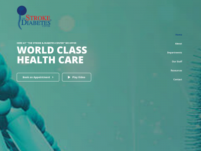 strokediabetescenter.com snapshot