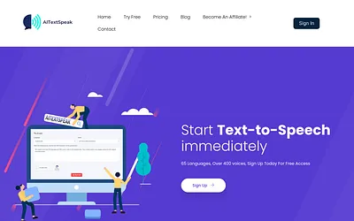 aitextspeak.com snapshot