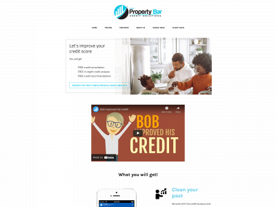 thepropertybarcreditsolutions.com snapshot