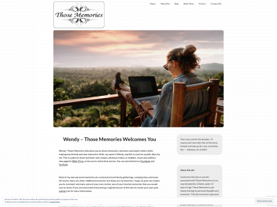 thosememories.com snapshot