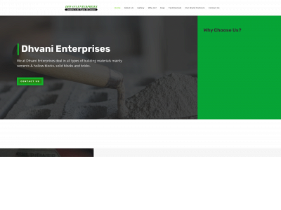 dhvanienterprises.in snapshot