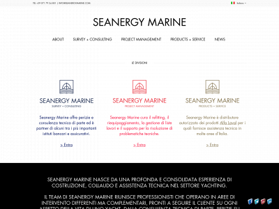 www.seanergymarine.com snapshot