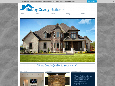 coadybuilders.com snapshot