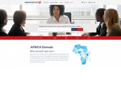 registerdomain.africa snapshot