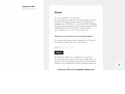andersoncrg.com snapshot