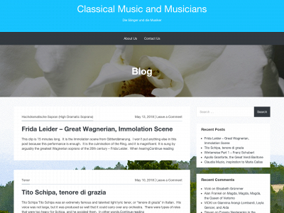classicalmusicandmusicians.com snapshot