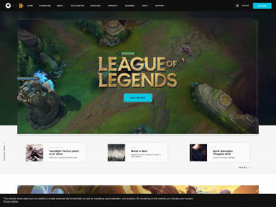 leagueoflegends.com snapshot