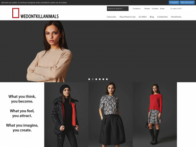 wedontkillanimals.com snapshot