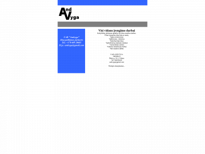 andvyga.lt snapshot