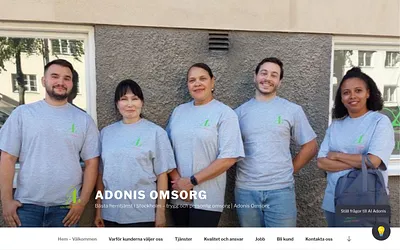 adonisomsorg.se snapshot