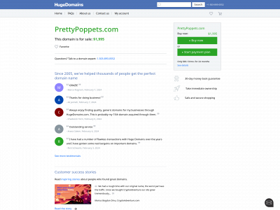 prettypoppets.com snapshot