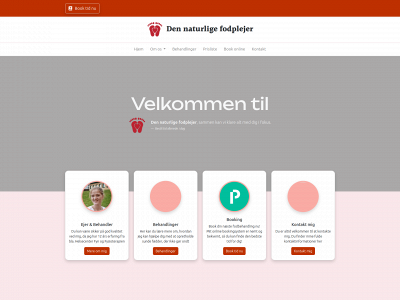 den-naturlige-fodplejer.dk snapshot