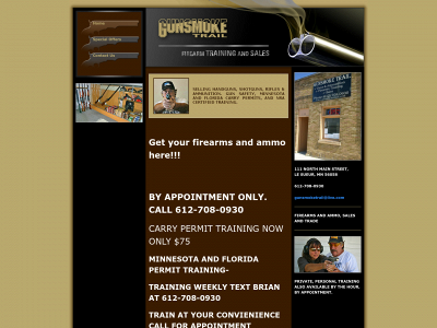 gunsmoketrail.com snapshot