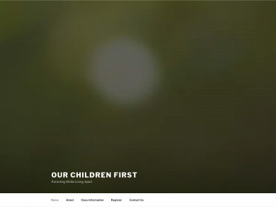 ourchildrenfirst.net snapshot