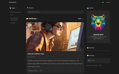 bearly.tech snapshot