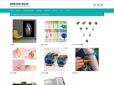 armchairbazar.com snapshot