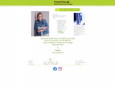 trinefriis.dk snapshot
