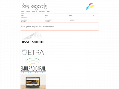 bestregards.se snapshot