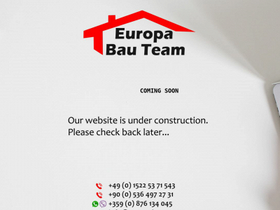 europabauteam.eu snapshot